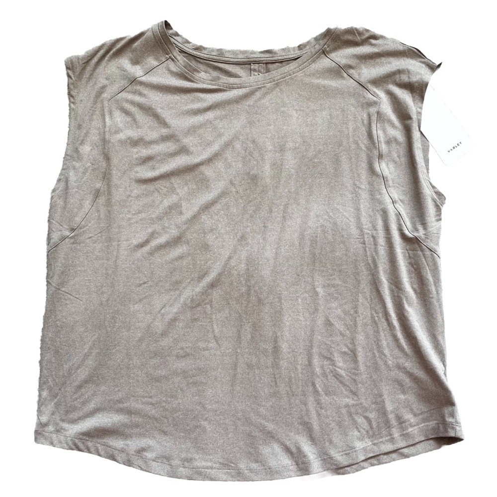 VARLEY NWT ROSARIO T SHIRT W/ CUT OUT SIZE LARGE ACTIVE SEXY GYM WORKOUT